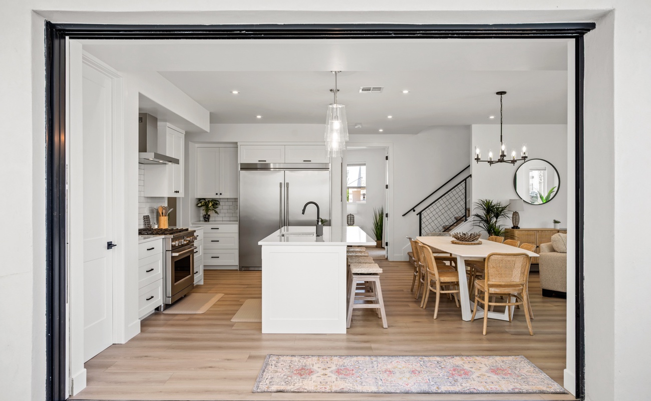 Open Dining and Fully Equipped Kitchen