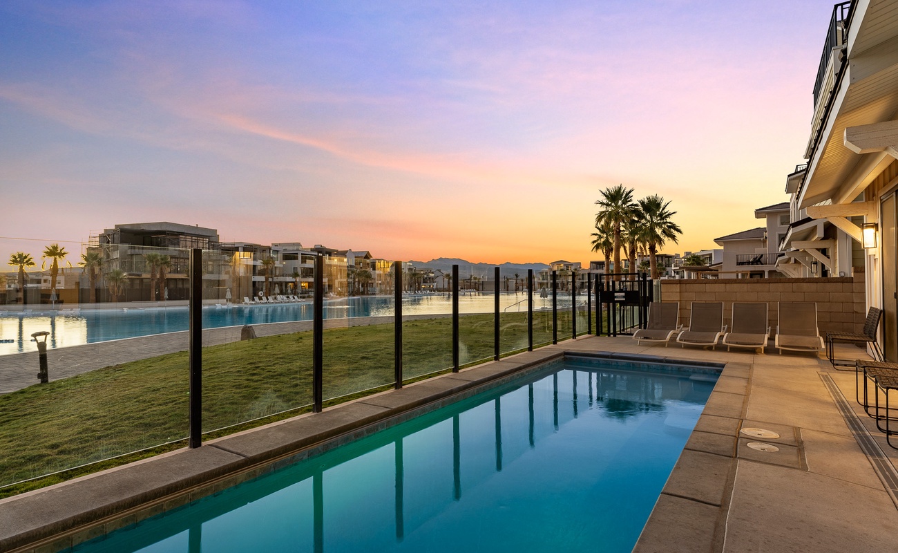 Private Pool with Lagoon Access