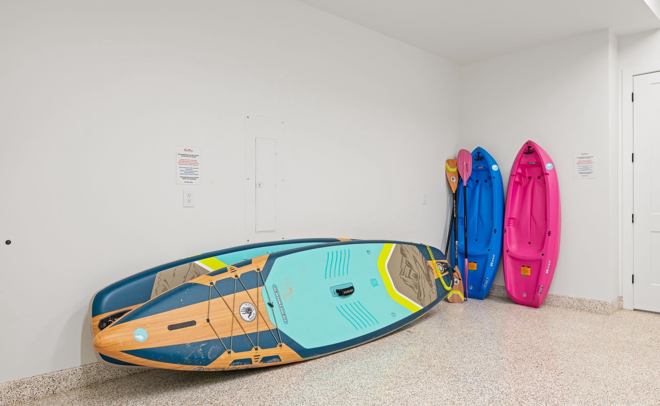 Kayaks and Paddleboards