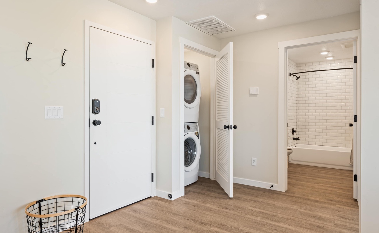 Stacked Washer and Dryer