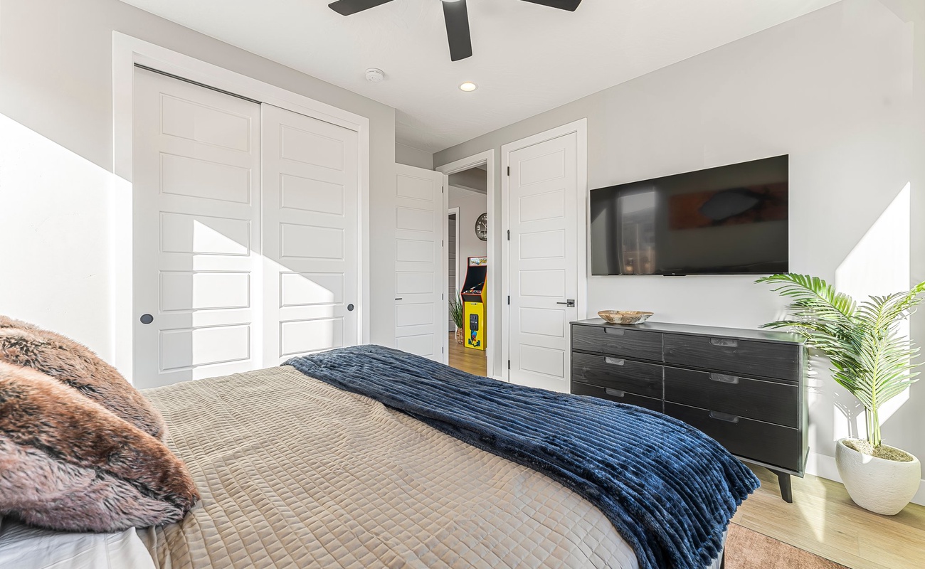 King Bedroom with Attached Bathroom