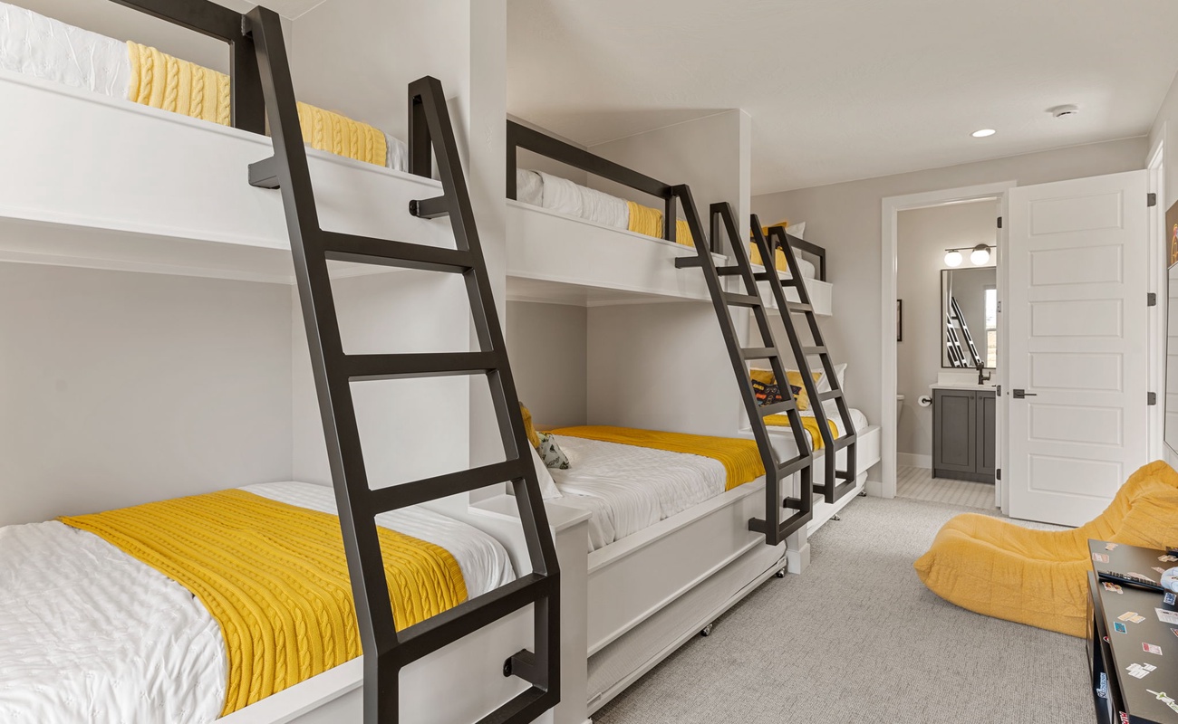 3 Twin/Double Bunks + 3 Twin Trundles