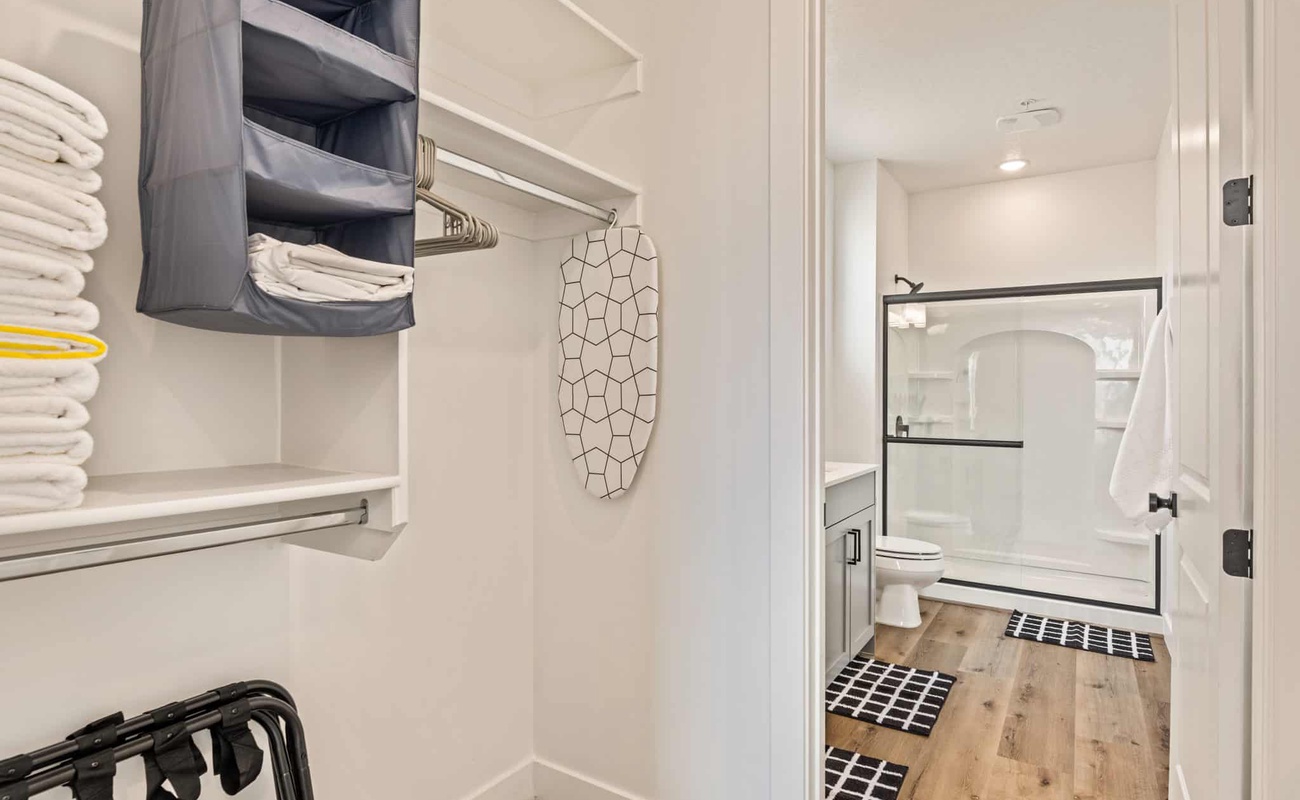 Full Bath and Closet