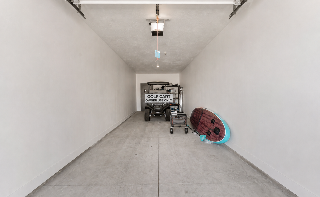 Garage (Golf Cart Not Included)