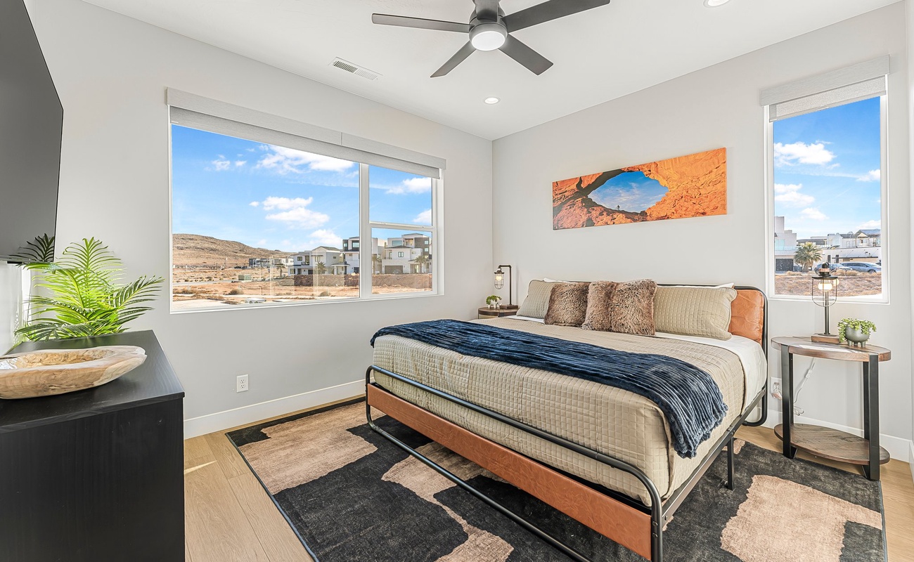 King Bedroom with Attached Bathroom