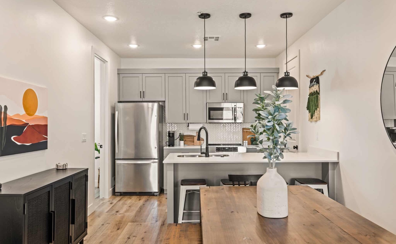 Dining and Kitchen Area