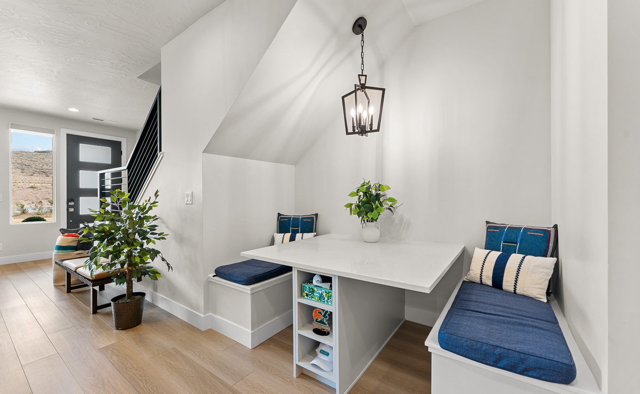 Staircase Alcove with Seating