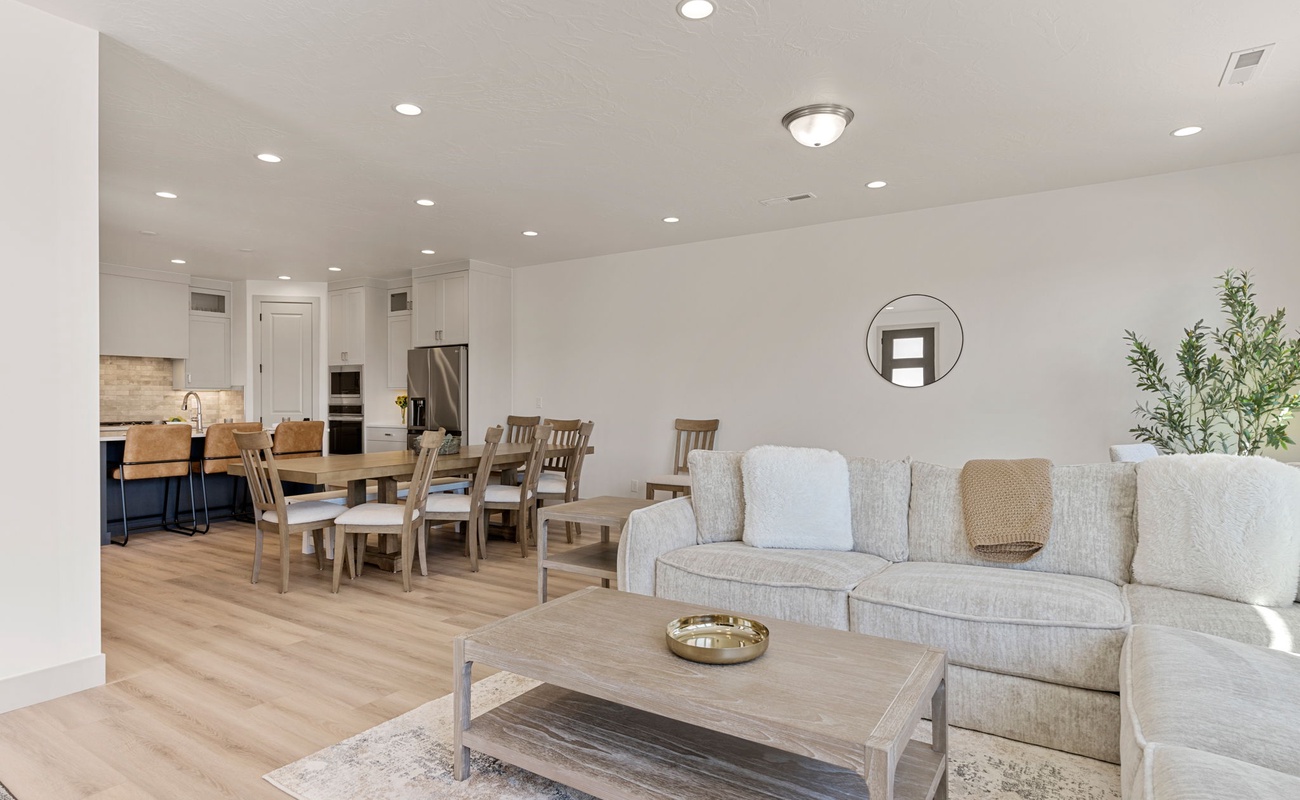 Living Room + Dining Room
