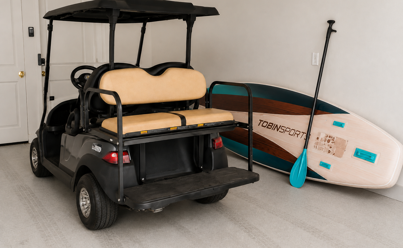 Personal Golf Cart + Paddleboard
