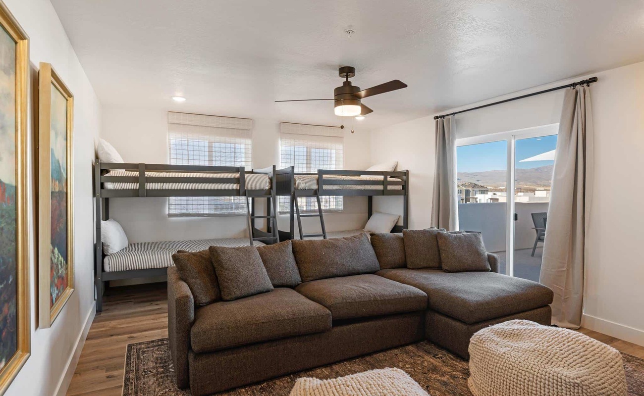 2 Twin/Twin Bunks in Loft