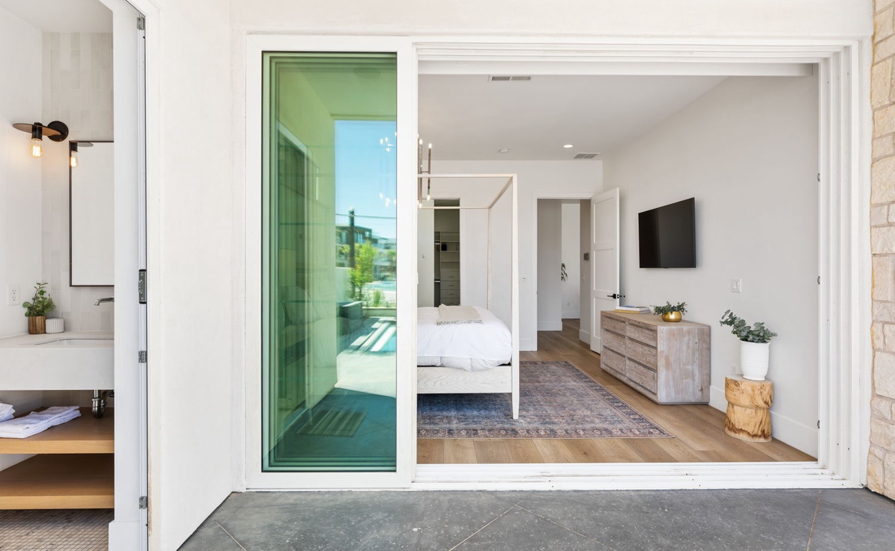 King Bedroom with Pool Views