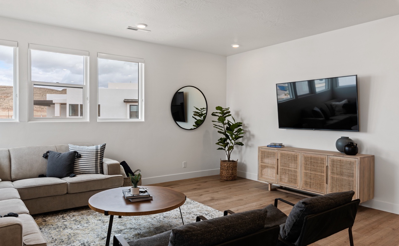 Family Room with Sectional