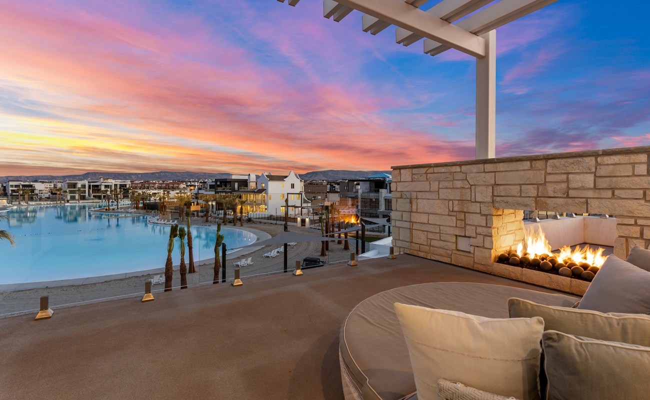 The Beach Front Top Deck View