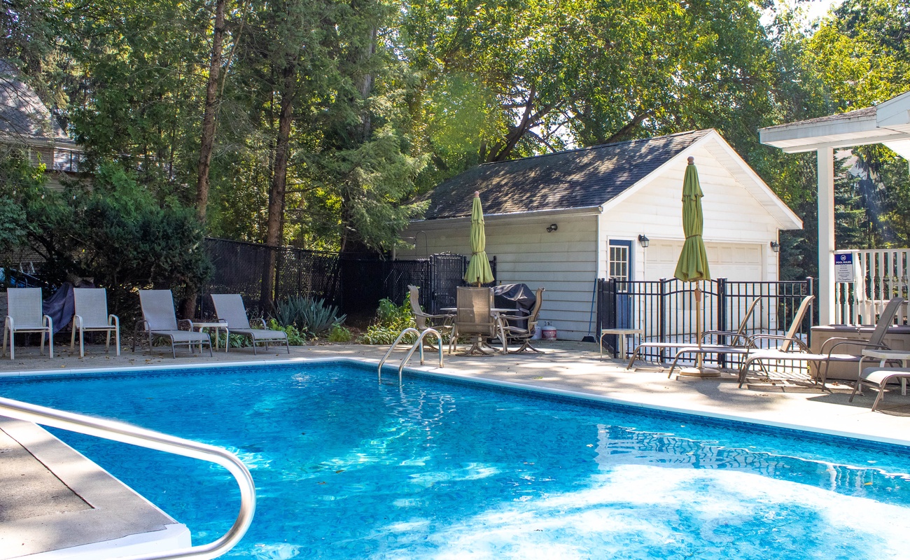 Enjoy a dip in the pool!