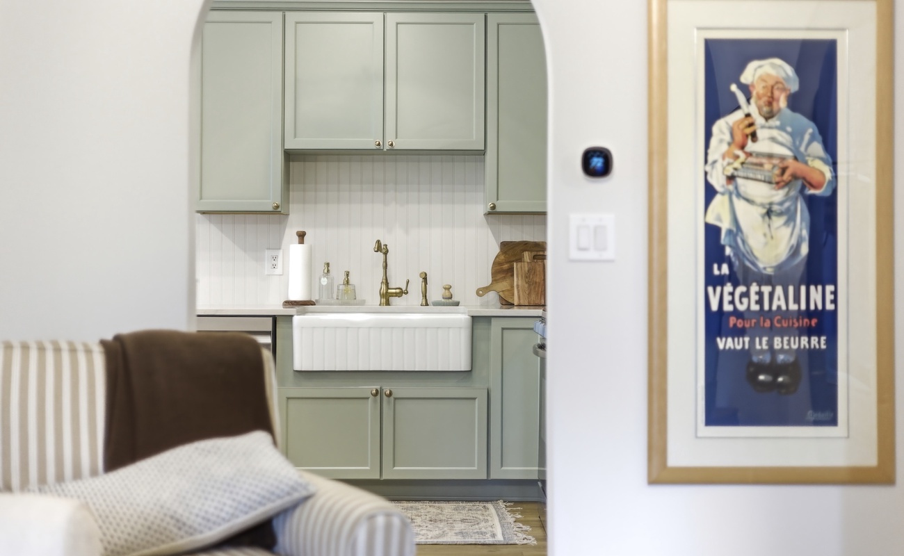 Updated cottage design throughout the home