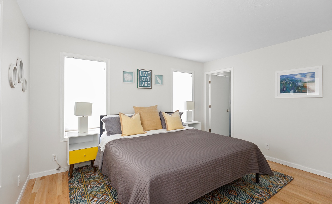 Charming primary suite with King bed