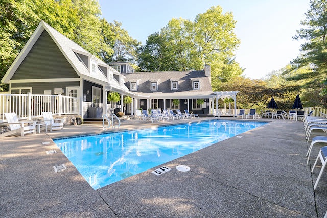 HOA Neighborhood Pool just a short walk from the home