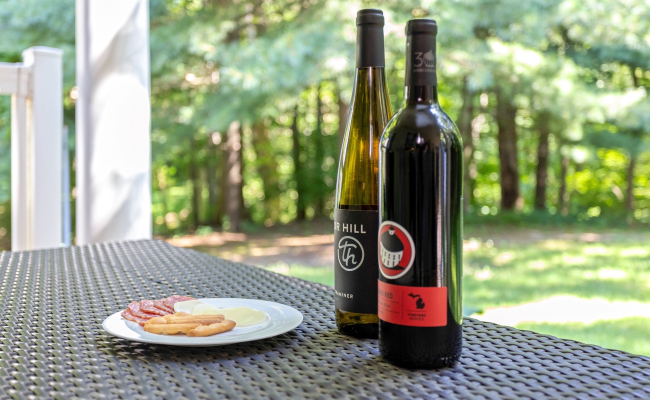 Round Barn and Tabor Hill are next door!