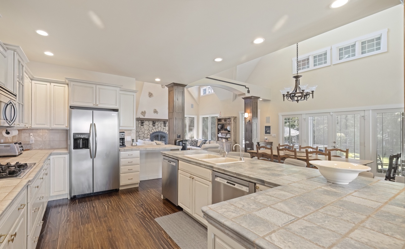 Main-floor kitchen for easy access and seamless entertaining.