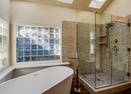 Downstairs King Master Bath-Blue Goose 10