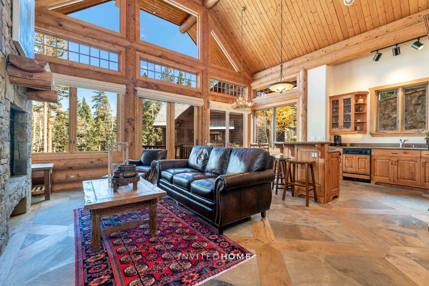 Living Room in Guest House