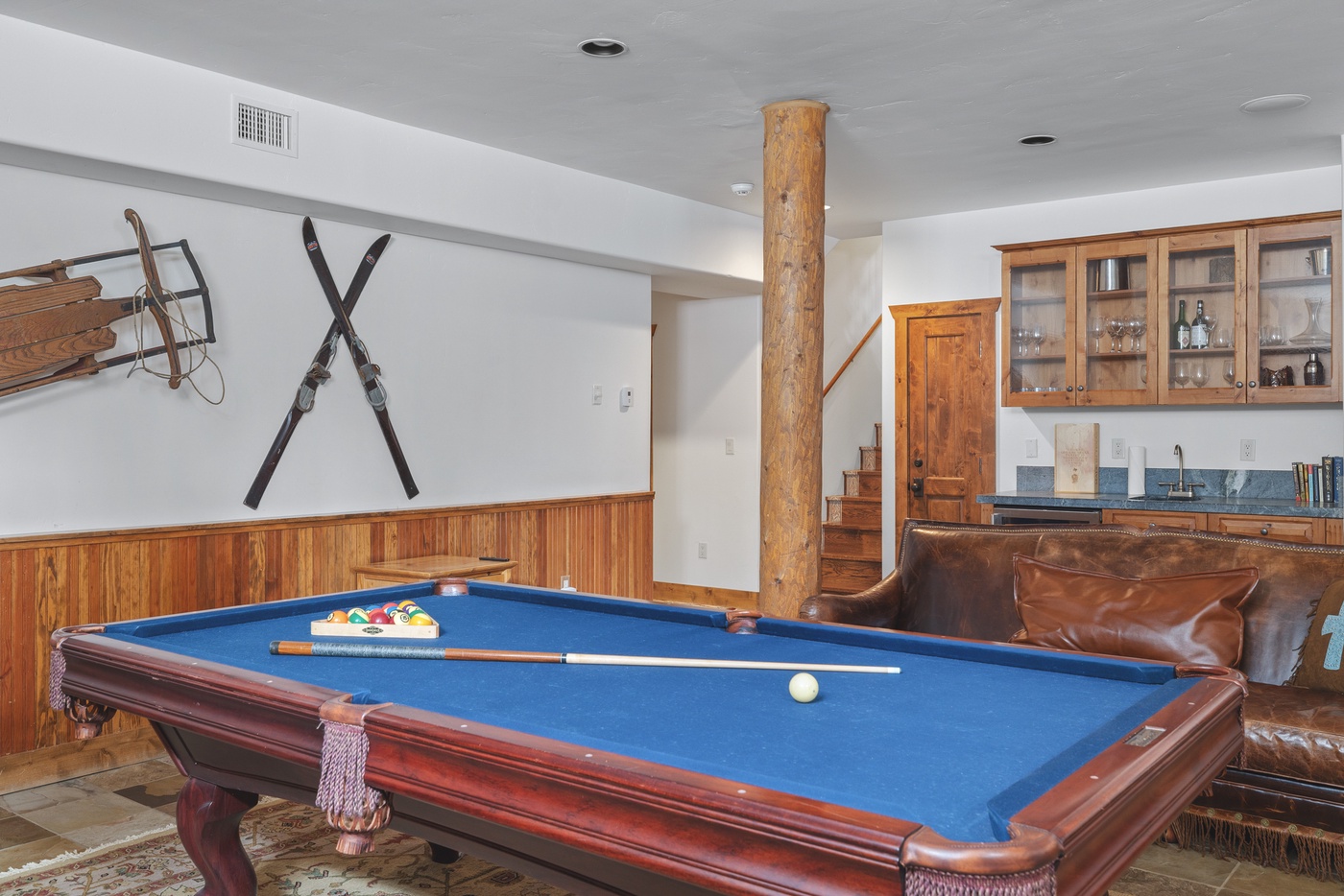 Pool Table in the Main House