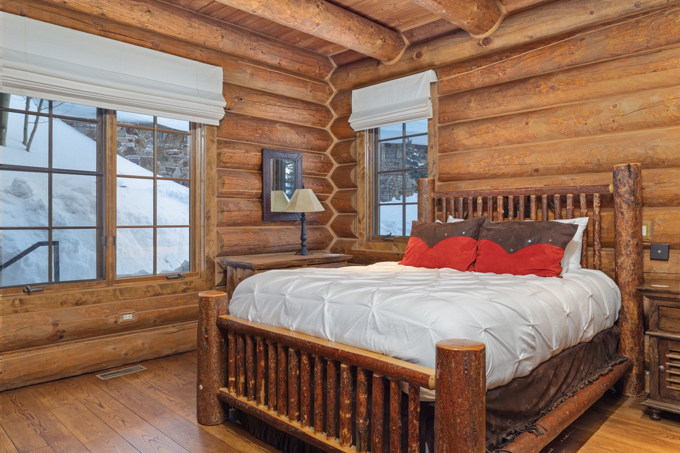 Guest Bedroom in the Main House