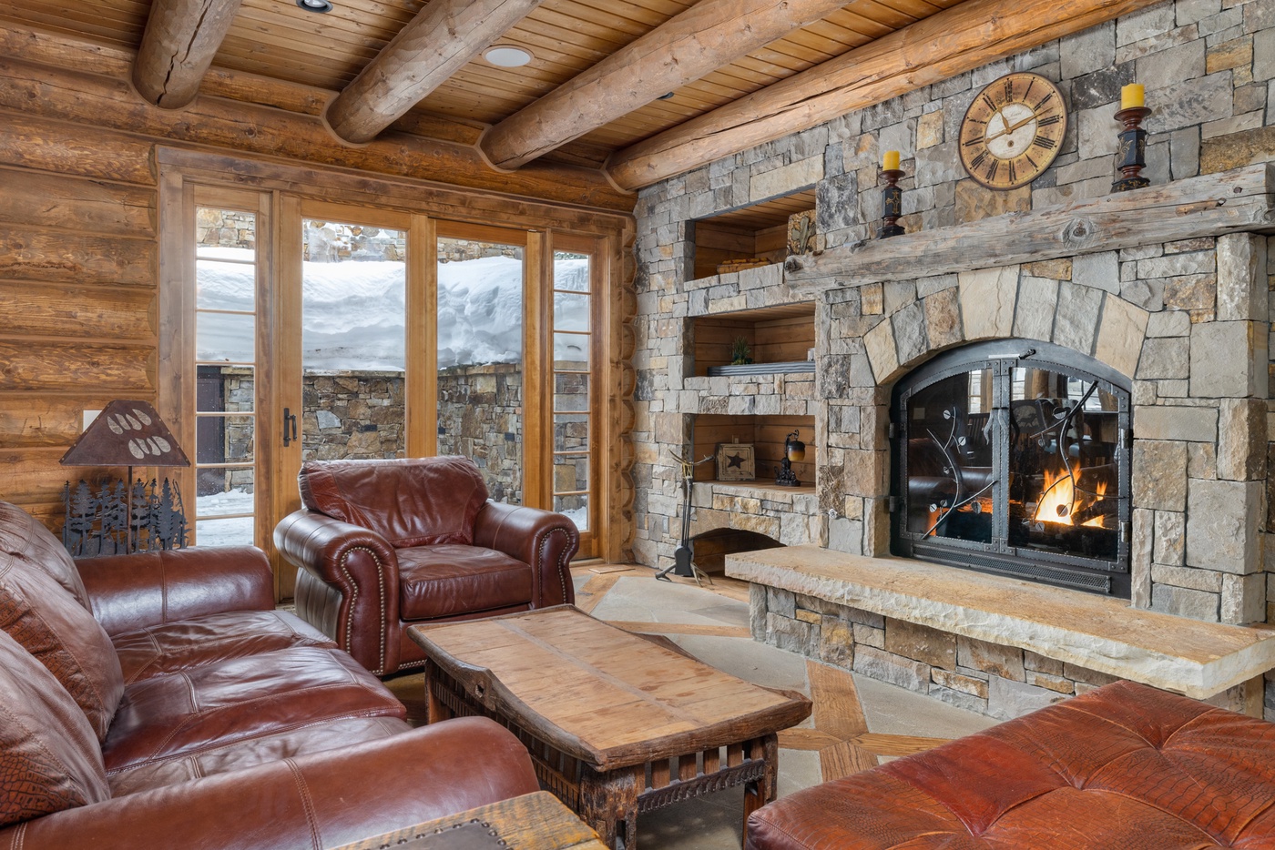 Main House Living Room - Winter
