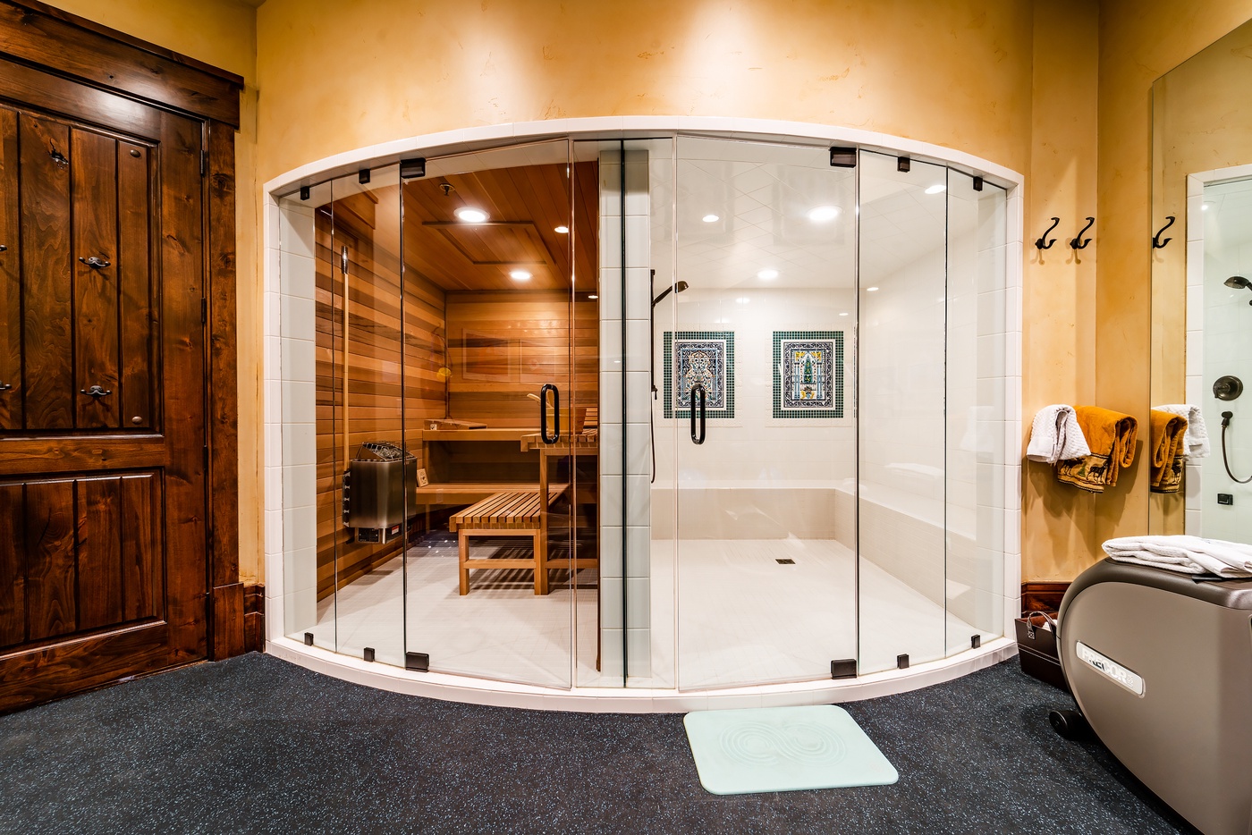 Sauna and Steam Room