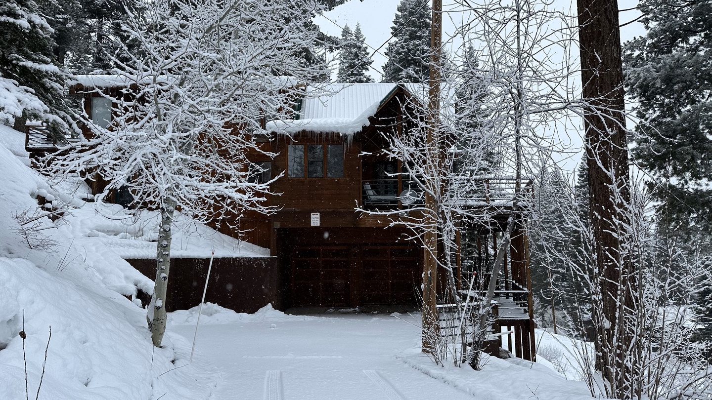 View from driveway Falcon's Eye View Retreat