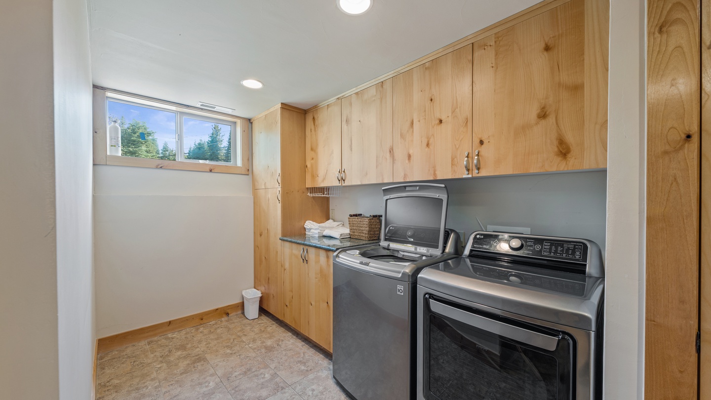 Keep your wardrobe fresh with convenient in-unit laundry facilities featuring modern appliances and ample storage for all your essentials.
