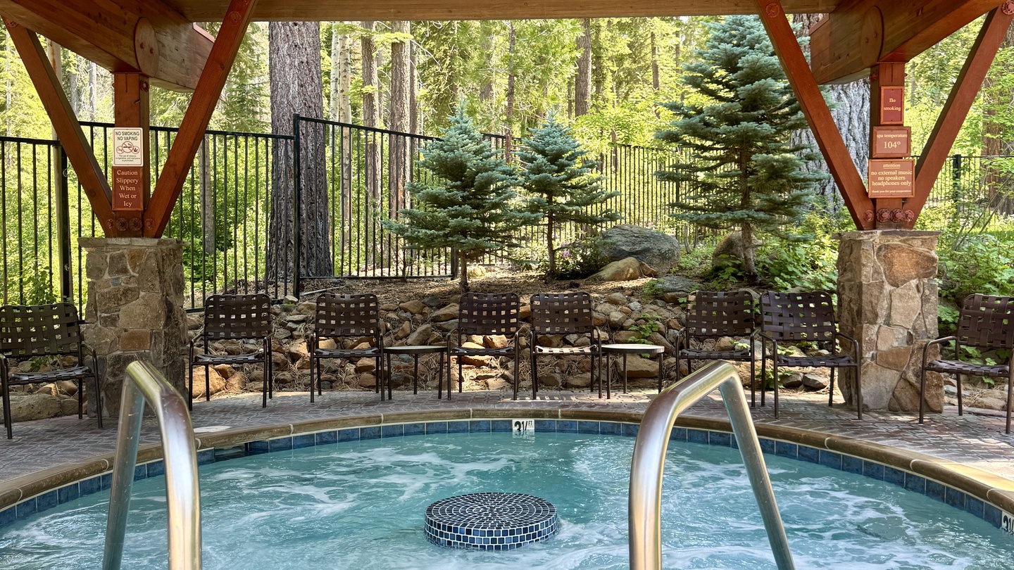 NPOA Covered Hot Tub – Per-Person, Per-Day Fee Applies at the Facility and is Subject to Change