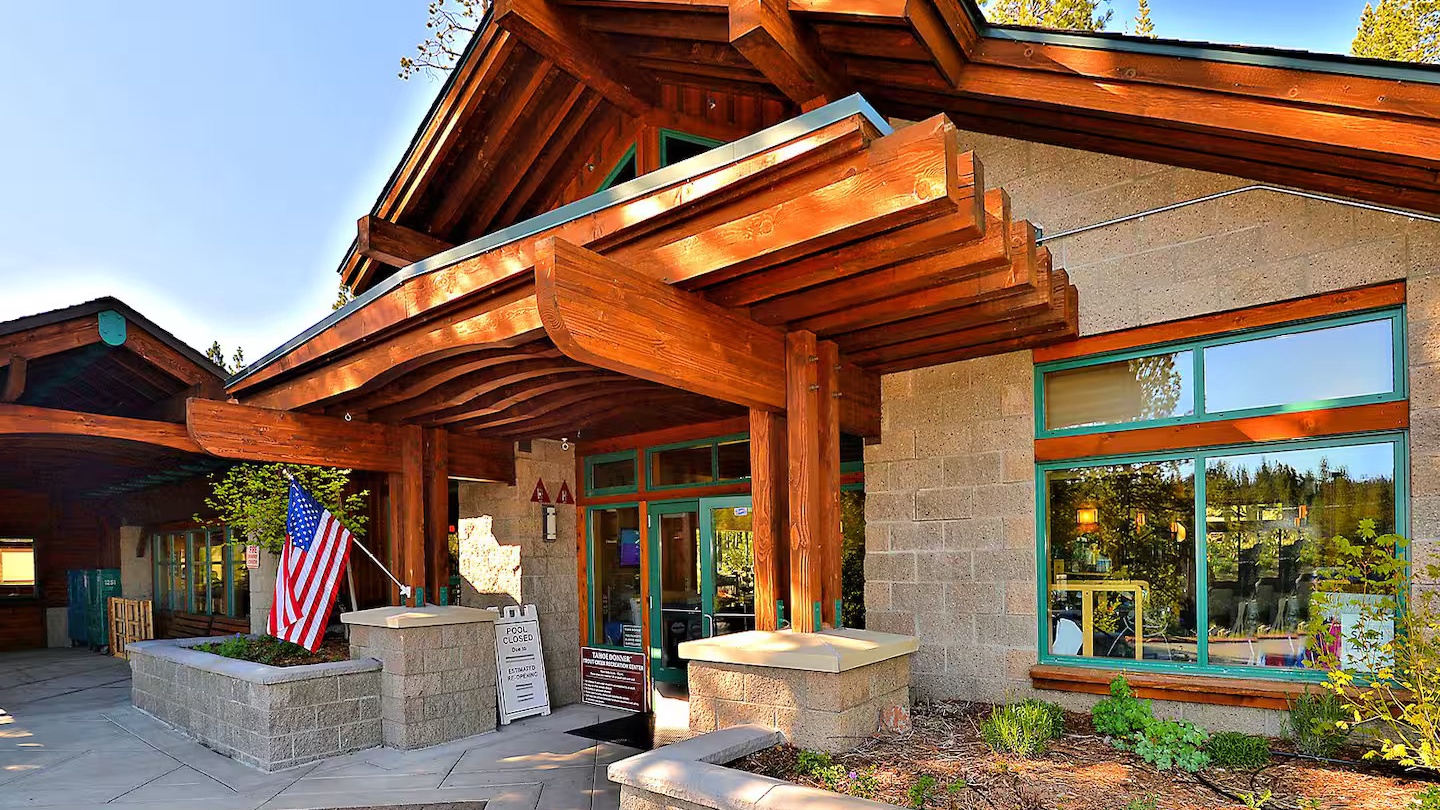 Trout Creek Rec. Center Entrance – Per-Person, Per-Day Fee Applies at the Facility and is Subject to Change