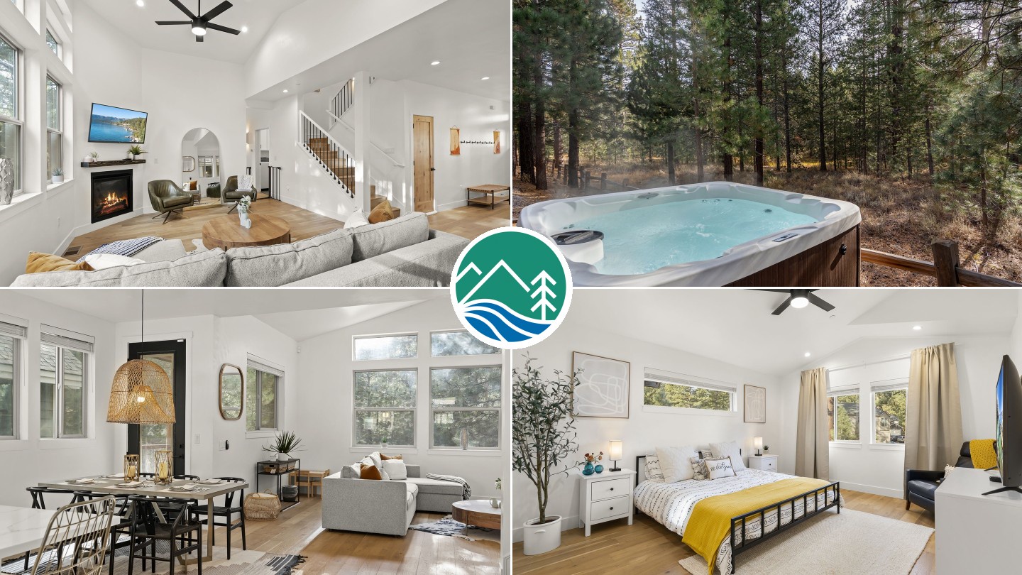 Truckee Modern Family Retreat with Hot Tub