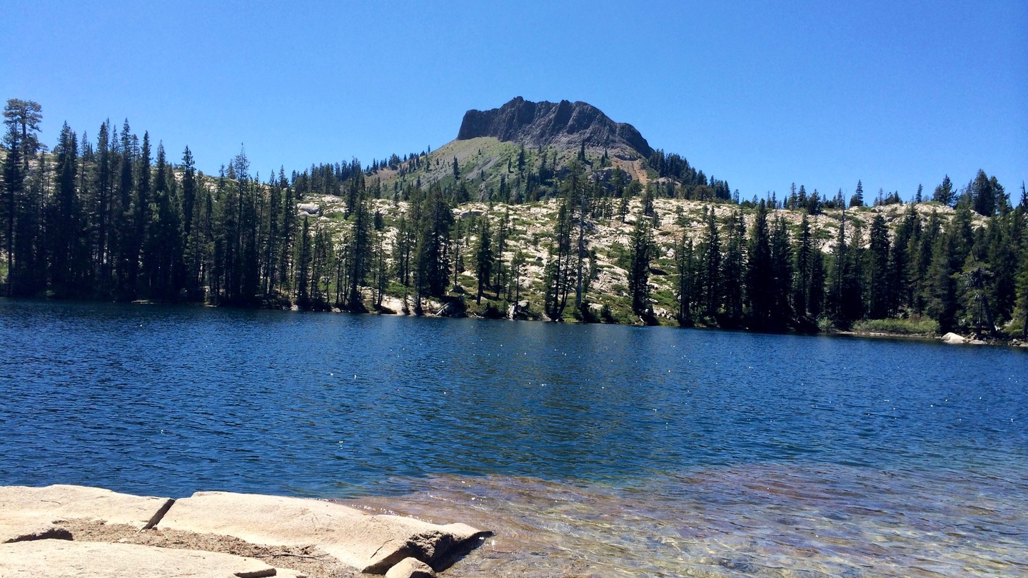 Long Lake creates a stunning natural landscape.