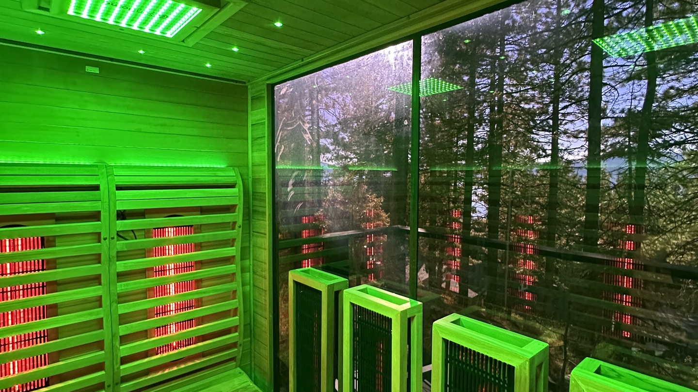 Sauna at Tahoe Blue Chalet