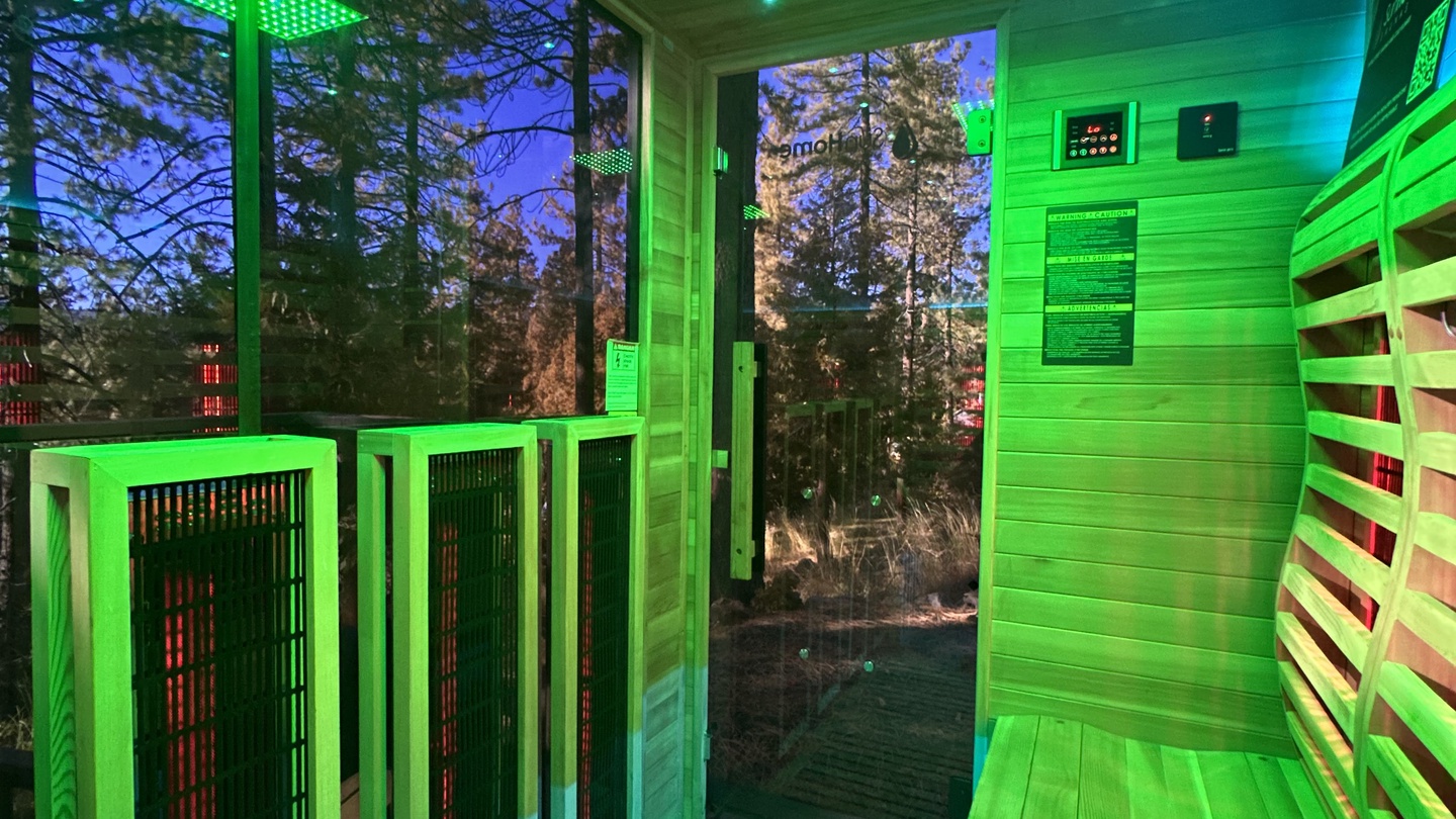 Infrared Sauna at Tahoe Blue Chalet