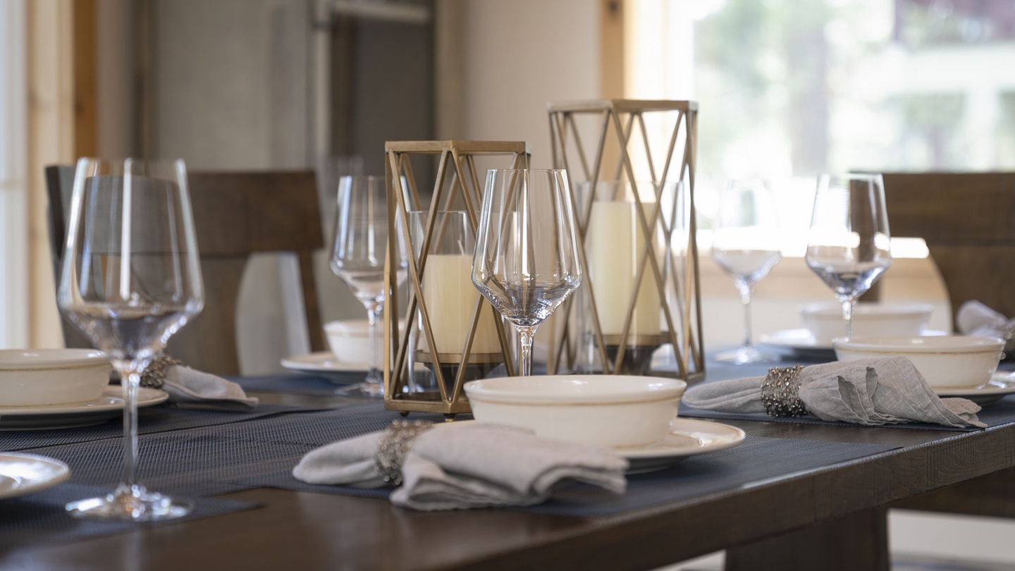 Dining Area with a six - person table