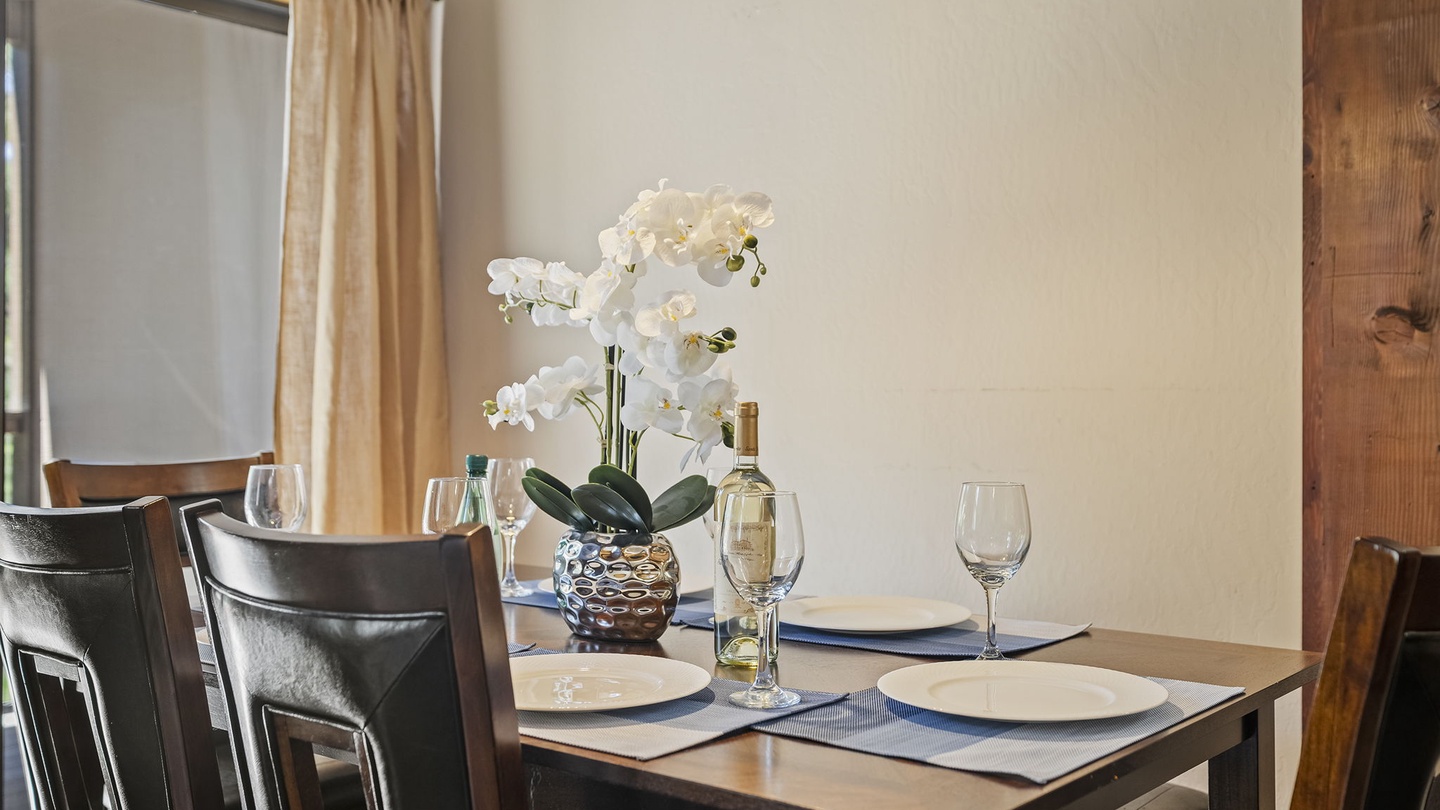 Table Set-up: Bear Den at Northstar