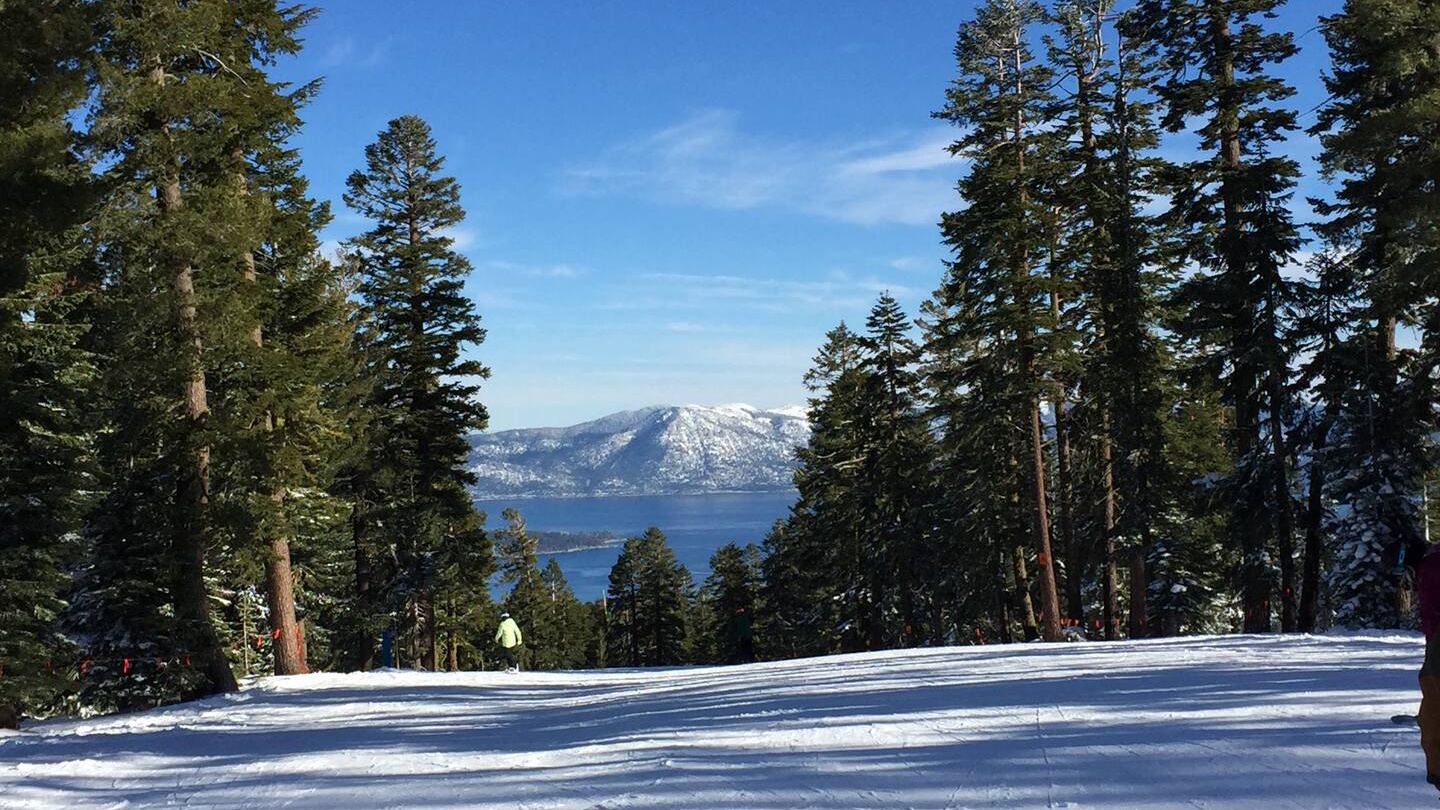Northstar Run with Lake Tahoe View