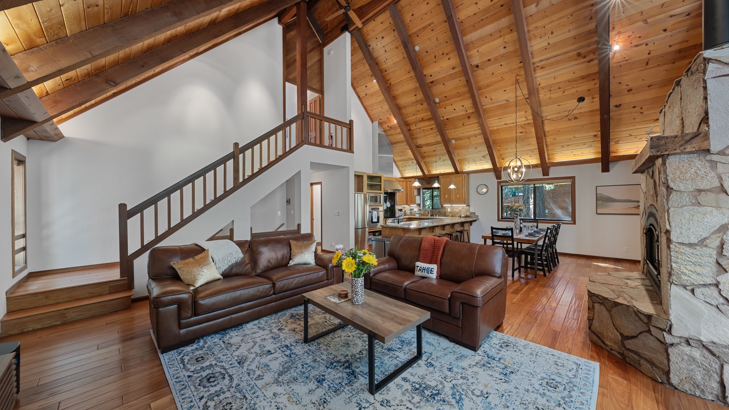 Living Space: Evergreen Modern Lodge