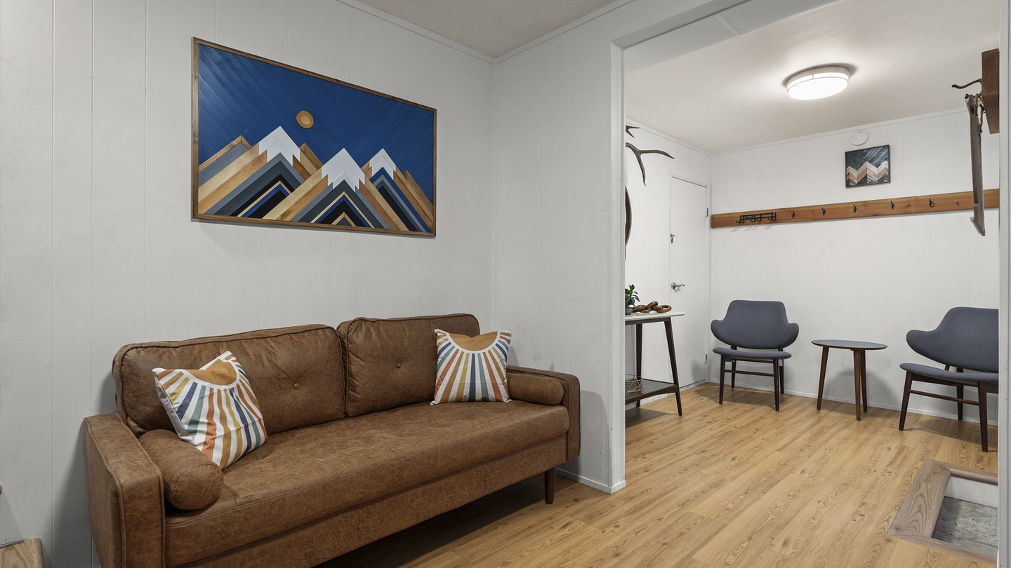 Downstairs Game Room.