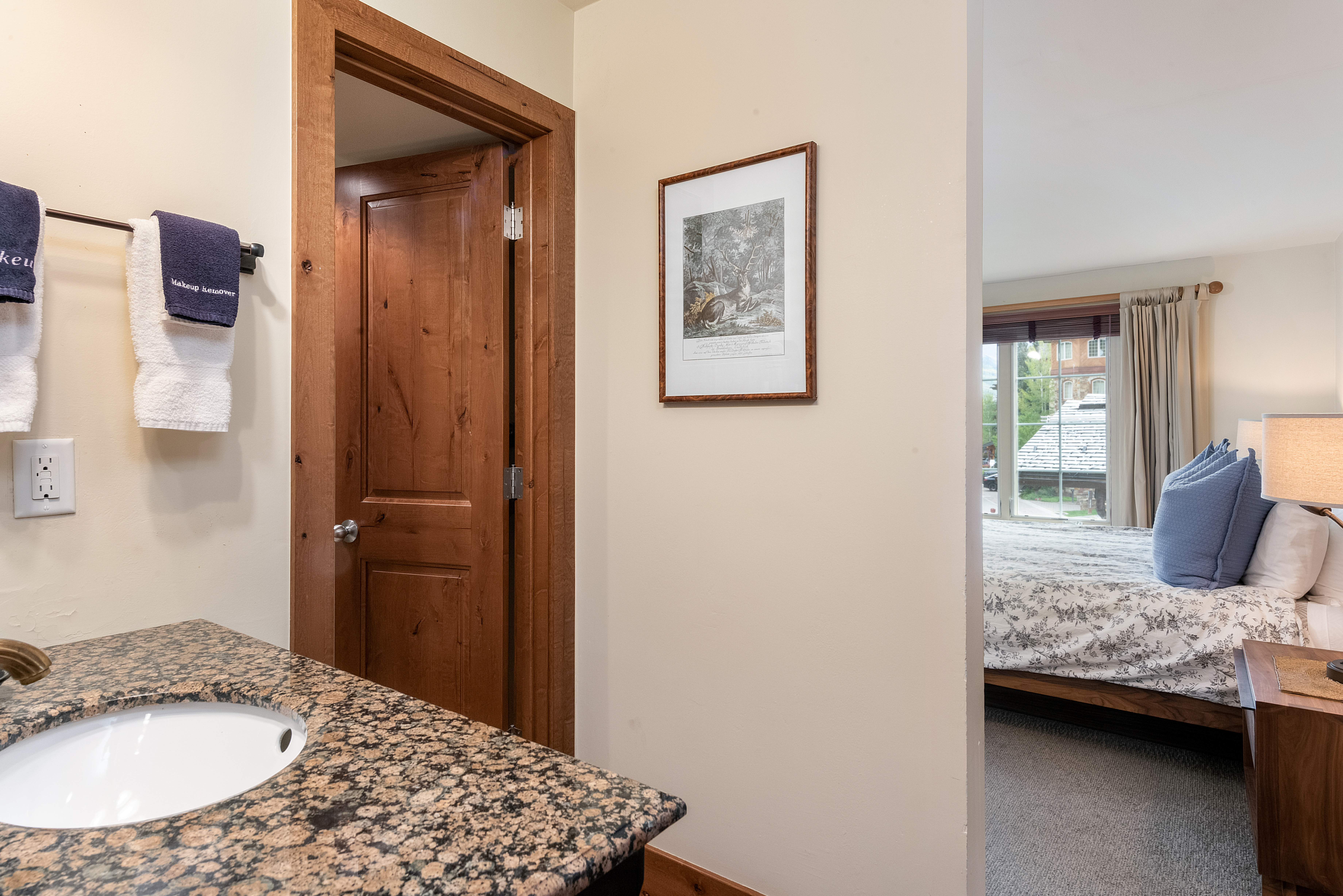Bathroom and Bedroom