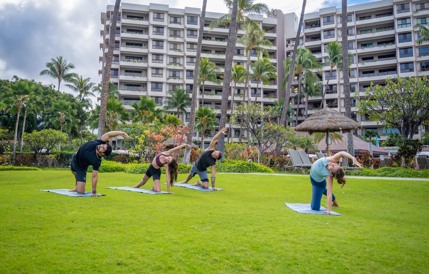 Yoga on the Lawn