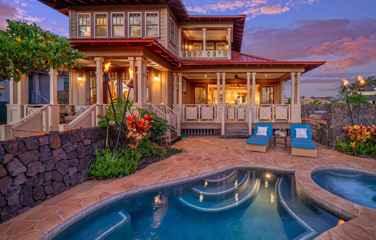 Hale Anuenue Luxury 3 Bedroom Home w/Private Pool