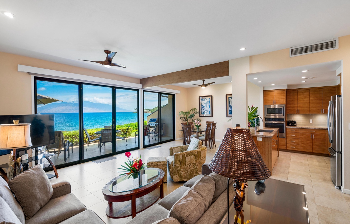 Living Room and Kitchen