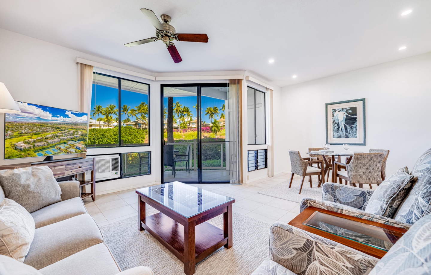 Unit 177 is a peaceful 1-bedroom, 2-bathroom retreat set directly on the golf course with immediate access to the tennis courts.