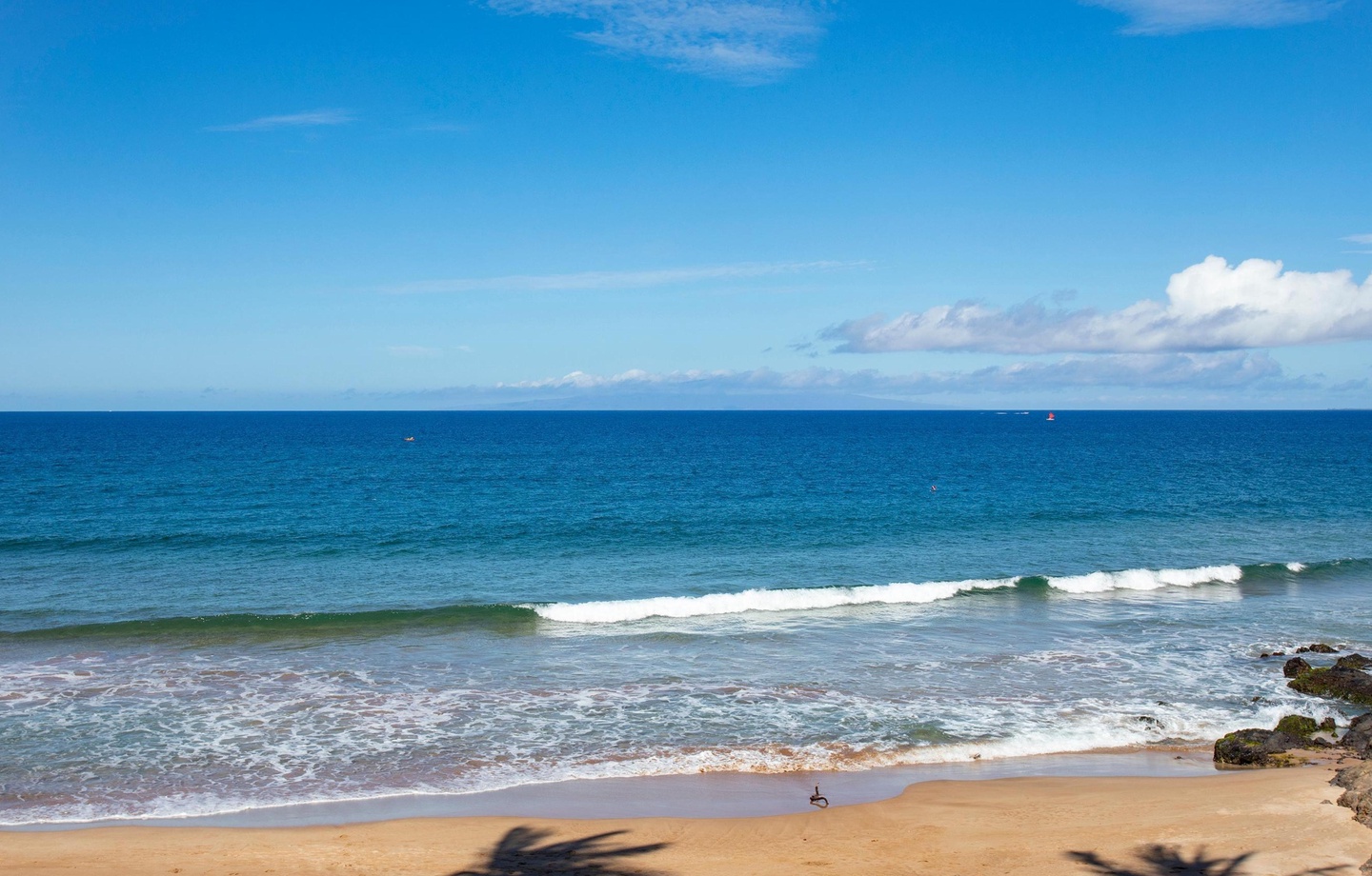 The beautiful white sand Polo Beach sits directly in front of the Polo Beach Club.