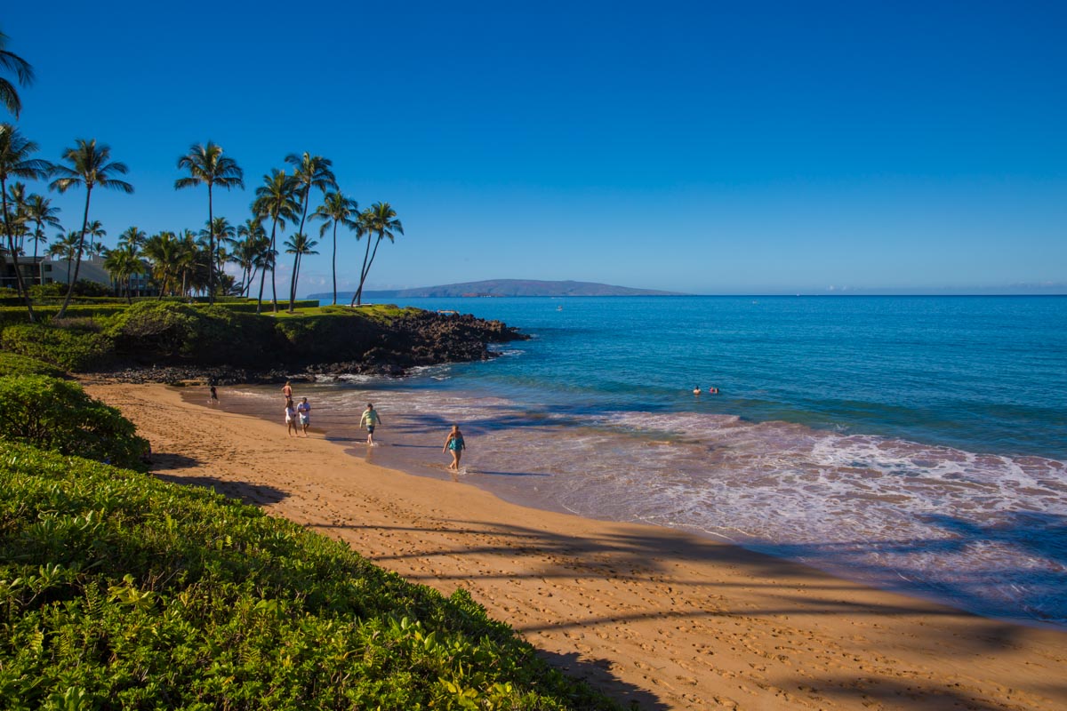 Elua Village sits right on Ulua Beach and connects directly to the 3.2-mile Wailea Beach Walk.