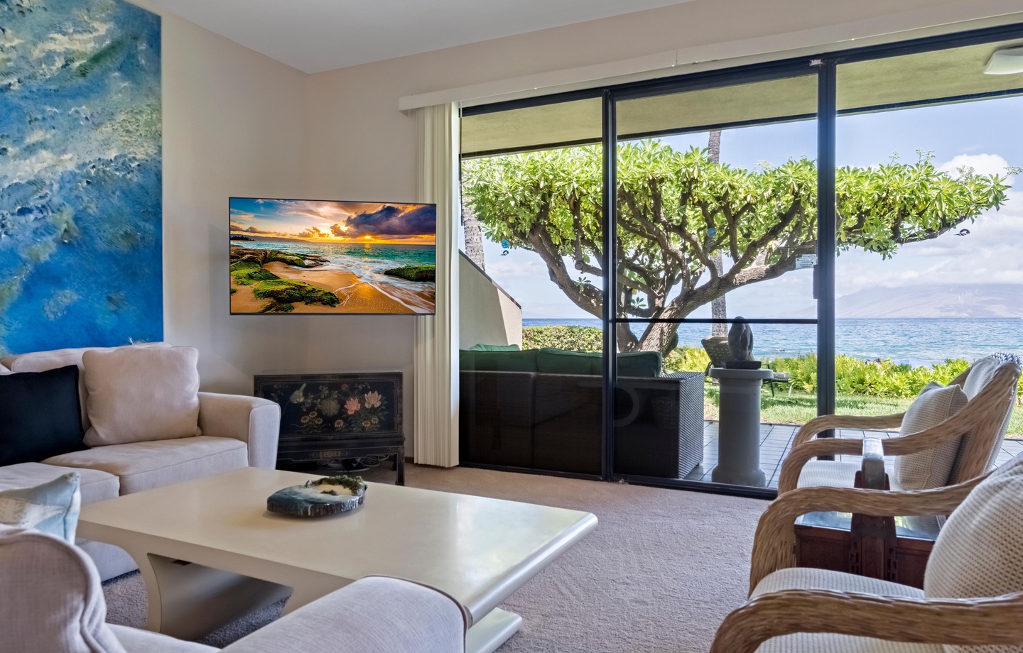 Living Room with Ocean View